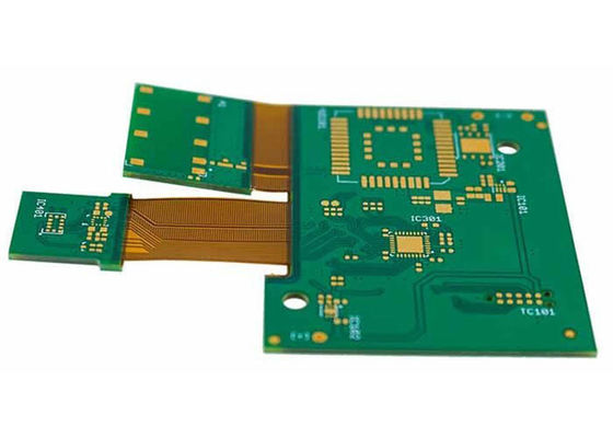 PCB flexible rígido de 15 capas Fabricación Electrónica de PCB llave en mano de 0,1 mm