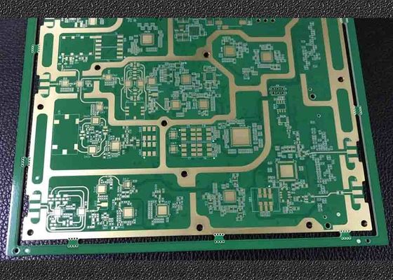 Amplificador de potencia de 3,5 mil PCB Fabricación de PCB de giro rápido de 2 capas