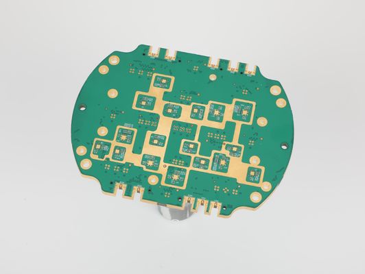 FR4 Componentes de placas de circuito de 2 capas con un intervalo de línea de 0,1 mm